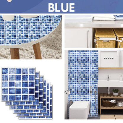 zeravo®3D Waterproof Wall Tile Stickers