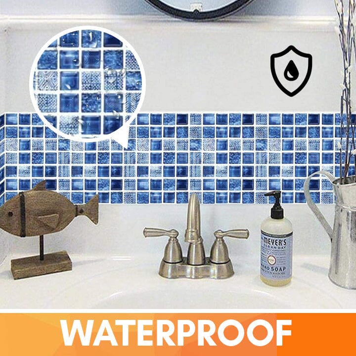zeravo®3D Waterproof Wall Tile Stickers