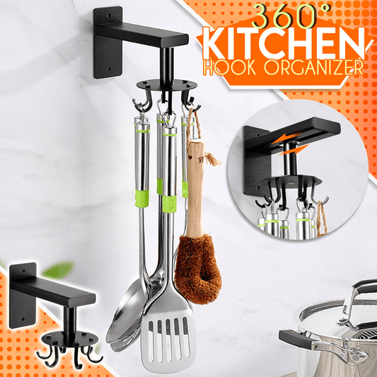 zeravo®360° Kitchen Hook Organizer
