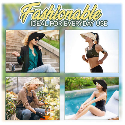 zeravo®2-Way Sun Hat Hair Band