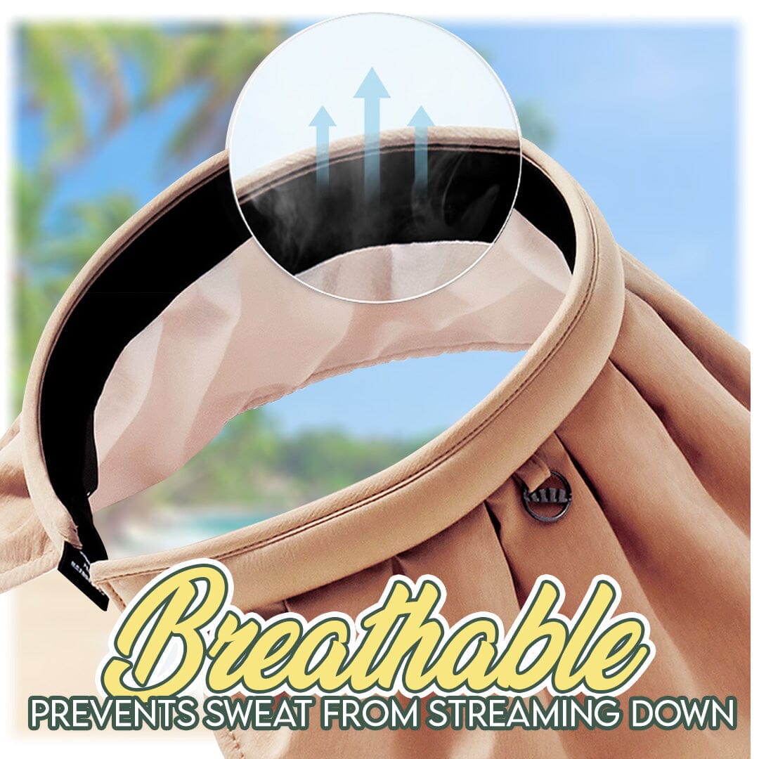zeravo®2-Way Sun Hat Hair Band