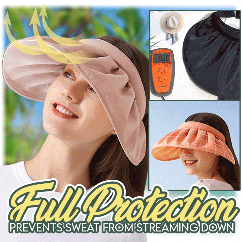 zeravo®2-Way Sun Hat Hair Band