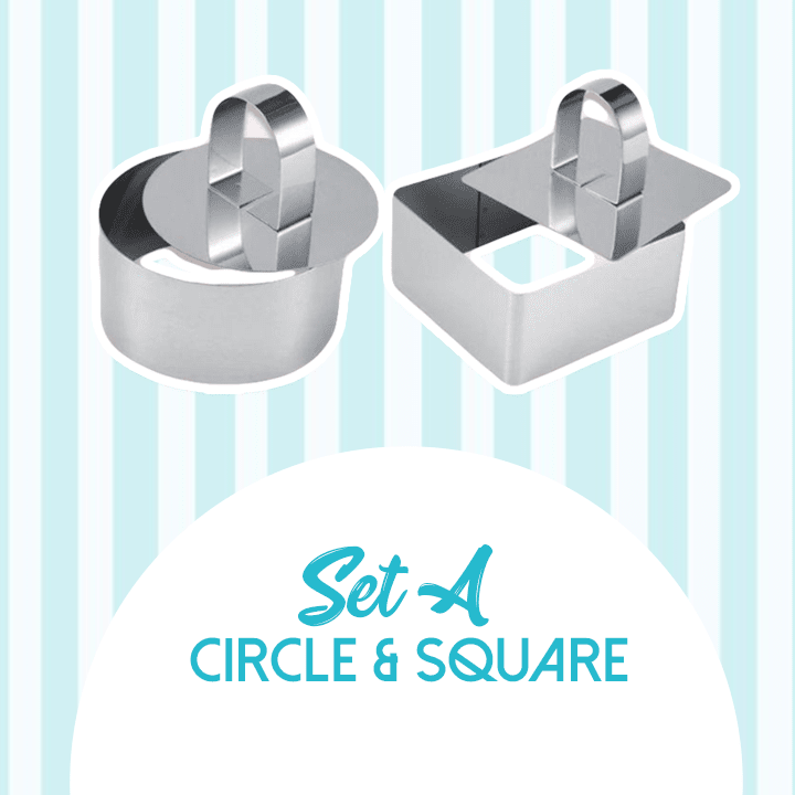 zeravo® DIY 3D Round Cake Mold Set