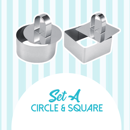 zeravo® DIY 3D Round Cake Mold Set