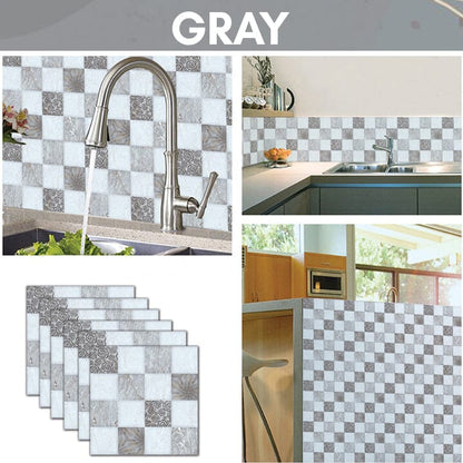 zeravo®3D Waterproof Wall Tile Stickers