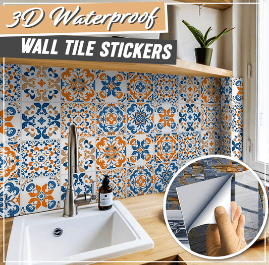 zeravo®3D Waterproof Wall Tile Stickers